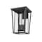 Z-Lite Seoul 4 Light Outdoor Wall Sconce, Black & Clear 571XXL-BK - alternate 4